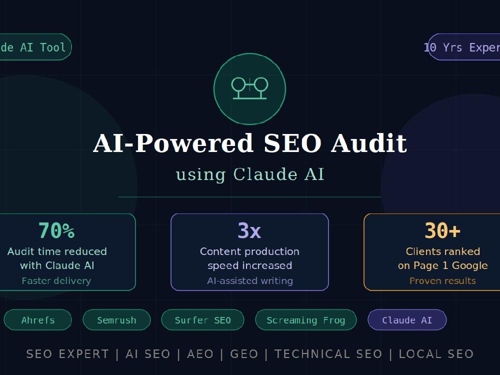 AI-Powered SEO Audit & Content Production Using Claude AI