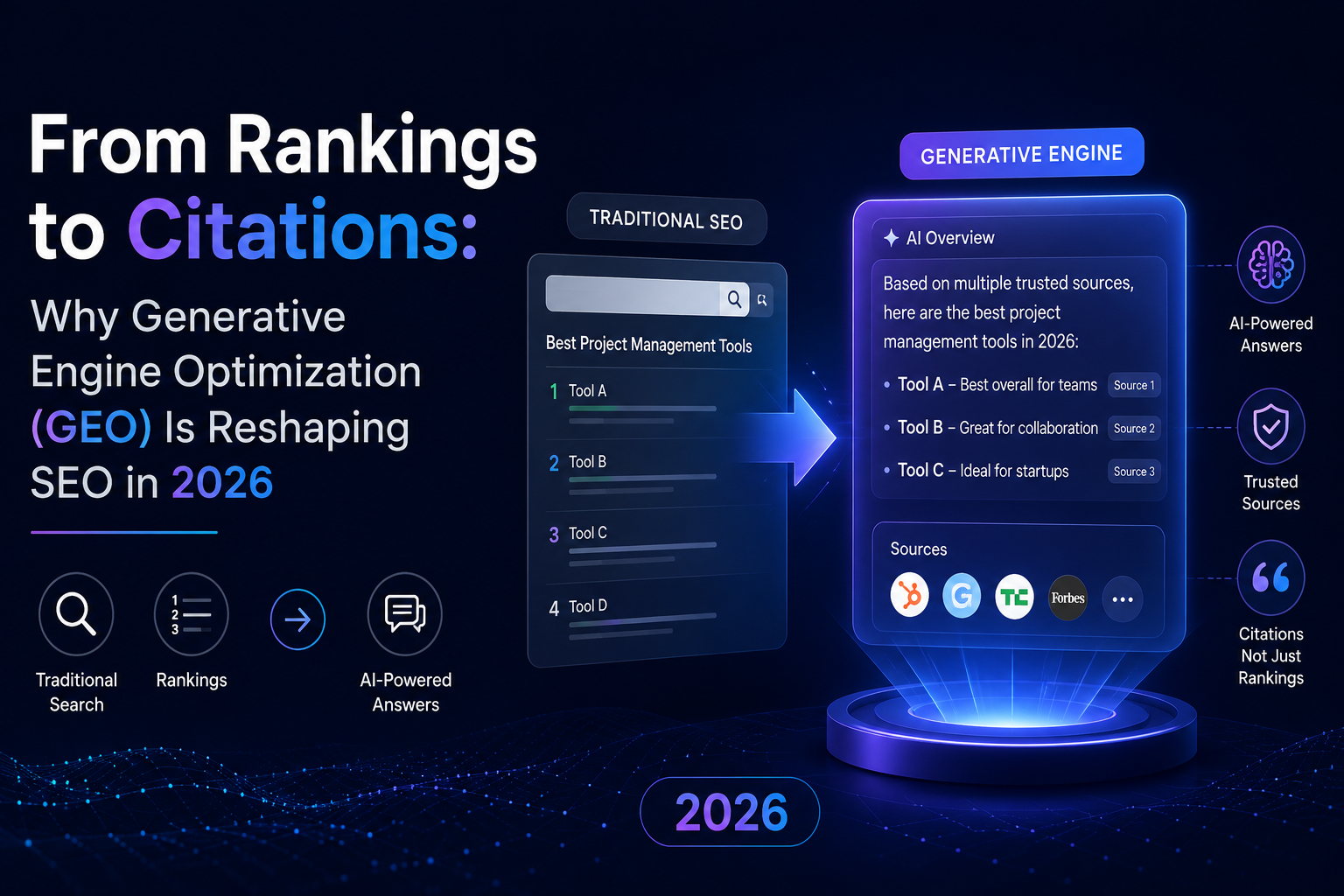 From Rankings to Citations: Why Generative Engine Optimization (GEO) Is Reshaping SEO in 2026