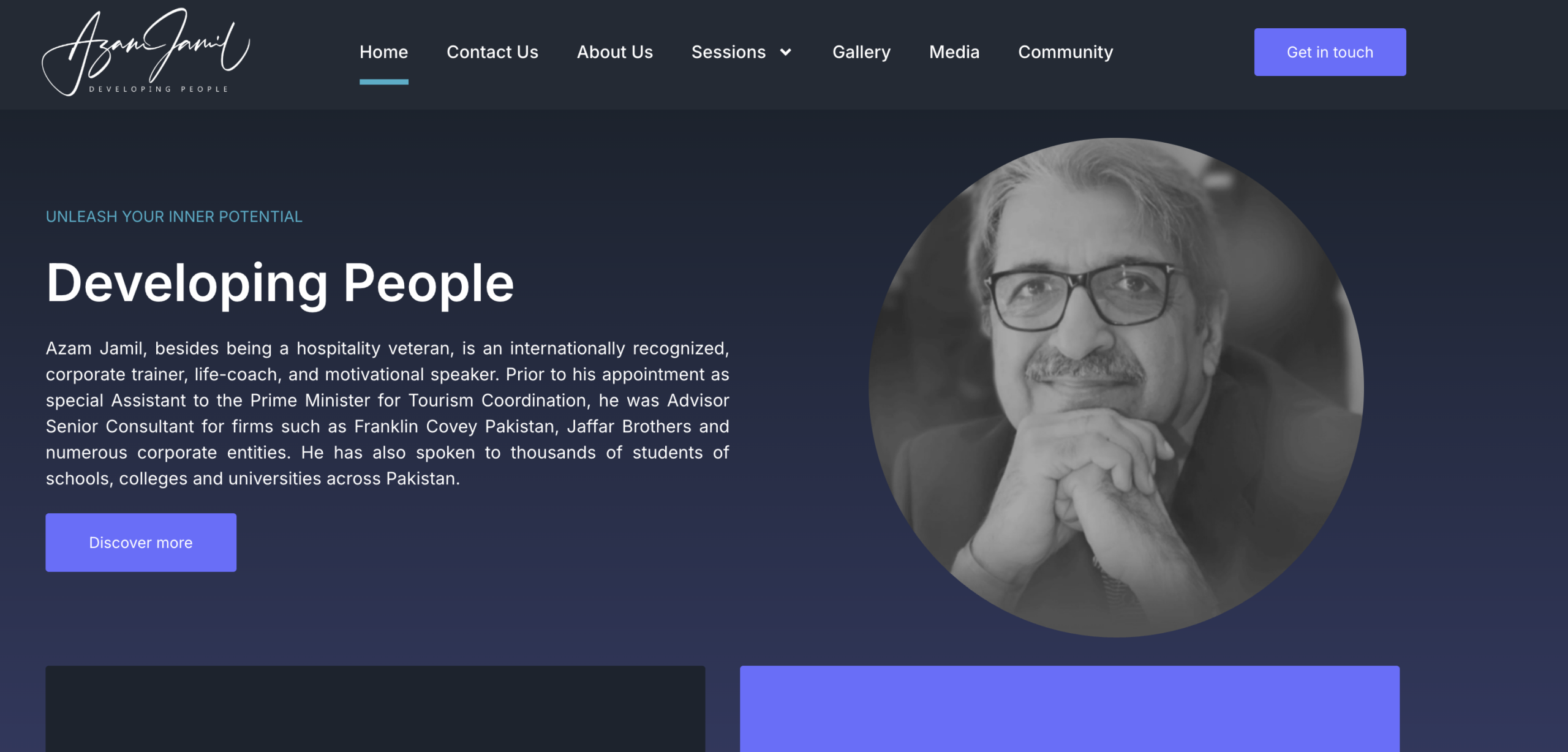 From No Website to a Professional Personal Brand: A Web Design Case Study for Azam Jamil